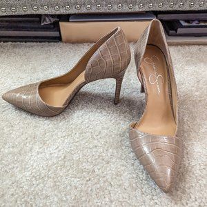 Jessica Simpson Alligator Print Pumps
